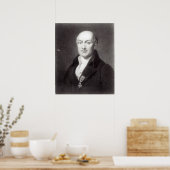 Poster Portrait de Jean Baptiste Joseph Delambre (Cuisine)