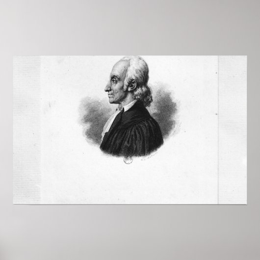 Poster Portrait de Jean Frederic Oberlin (Devant)