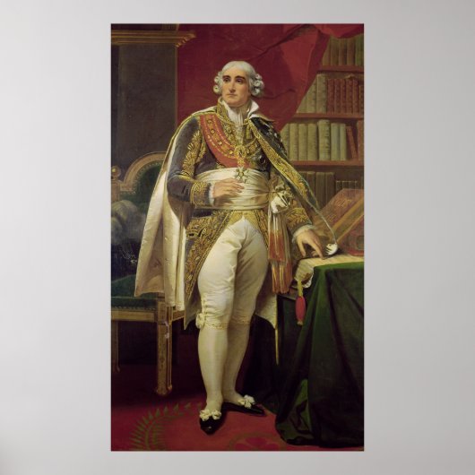 Poster Portrait de Jean-Jacques-Regis de Cambaceres (Devant)