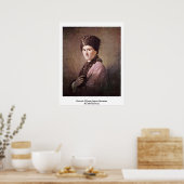 Poster Portrait De Jean-Jacques Rousseau Par Allan Ramsay (Cuisine)