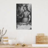 Poster Portrait de Jeanne d'Arc (Cuisine)