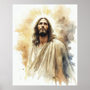 Poster Portrait de Jésus Christ