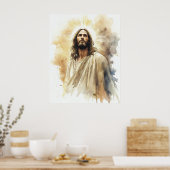 Poster Portrait de Jésus Christ (Cuisine)