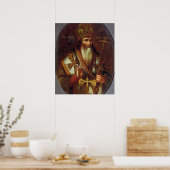 Poster Portrait de Joachim, patriarche de Moscou (Cuisine)