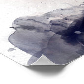 Poster Portrait de Joe Biden en aquarelle (Coin)