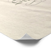 Poster Portrait de Johann Sebastian Bach (Coin)