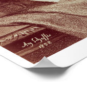 Poster Portrait de John Calvin (1509-1564) (gravure) (Coin)