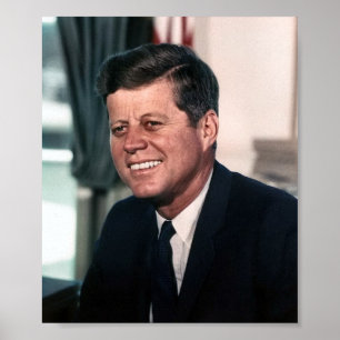 Poster Portrait de John F. Kennedy Whitehouse