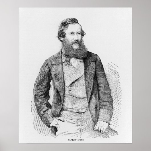 Poster Portrait de John Hanning Speke (Devant)