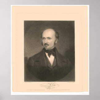 Poster Portrait de John Sutter (1679A) - Restauré