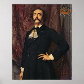 Poster Portrait de Jules Barbey d'Aurevilly 1881 (Devant)