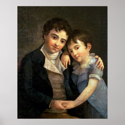 Poster Portrait de Karl Thomas et Franz Xaver (Devant)