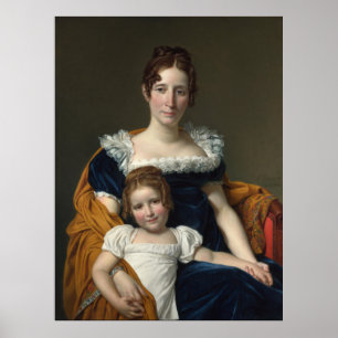 Poster Portrait de la Comtesse Vilain XIIII