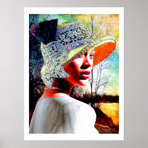 Poster Portrait de la femme Renaissance de Harlem