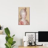 Poster Portrait de la fille de Carl Linné (Bureau à domicile)