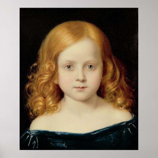 Poster Portrait de la fille de l'artiste (Devant)
