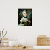 Poster Portrait de la princesse Charlotte Sophia (Cuisine)