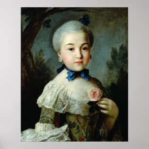 Poster Portrait de la princesse Charlotte Sophia