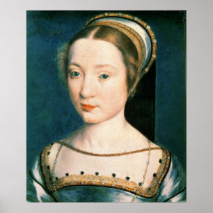 Poster Portrait de la reine Claude