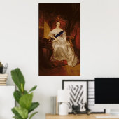 Poster Portrait de la reine Victoria (Bureau à domicile)