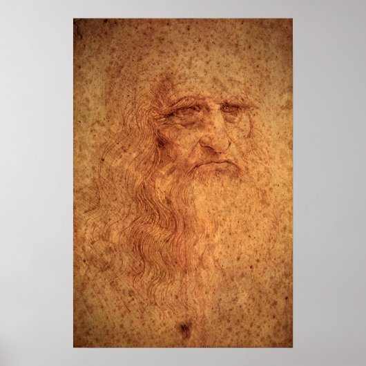 Poster Portrait de la Renaissance par Léonard de Vinci (Devant)