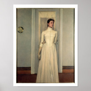 Poster Portrait de la soeur de l'artiste, Marguerite Khno