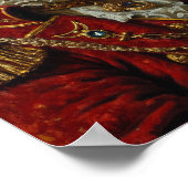 Poster Portrait de Labrador Retriever Royal (Coin)