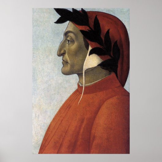 Poster Portrait de l'affiche de Dante (Devant)