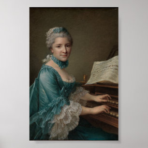 Poster Portrait de l'affiche de Justine Favart