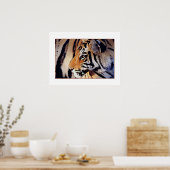 Poster Portrait de l'affiche du tigre (Cuisine)