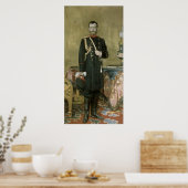 Poster Portrait de l'empereur Nicolas II 1895 (Cuisine)
