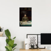 Poster Portrait de l'empereur Nicolas II, 1914 (Bureau à domicile)
