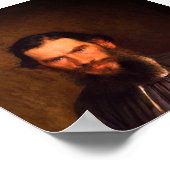 Poster Portrait de Leo Tolstoï (par Ivan Kramskoi, 1873) (Coin)