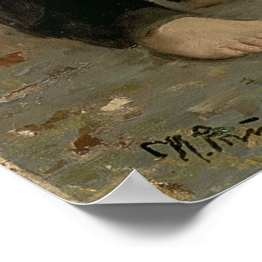 Poster Portrait de Lev Tolstoï 1901 (Coin)