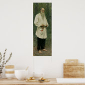 Poster Portrait de Lev Tolstoï 1901 (Cuisine)