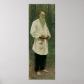 Poster Portrait de Lev Tolstoï 1901 (Devant)