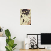 Poster Portrait de l'héroïne Kioto de l'Itoya (Bureau à domicile)