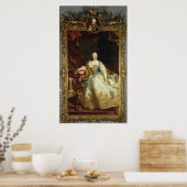Poster Portrait de l'impératrice Maria Theresa (Cuisine)