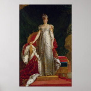 Poster Portrait de l'impératrice Marie Louise de France
