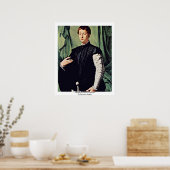 Poster Portrait De Lodovico Capponi Par Bronzino Angelo (Cuisine)