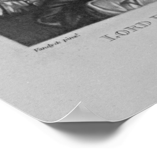 Poster Portrait de Lord Francis Villiers (Coin)