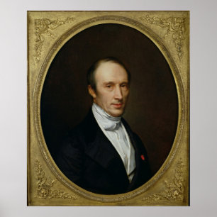 Poster Portrait de Louis Cauchy