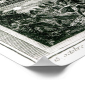 Poster Portrait de Louis, chevalier d'Assas (Coin)