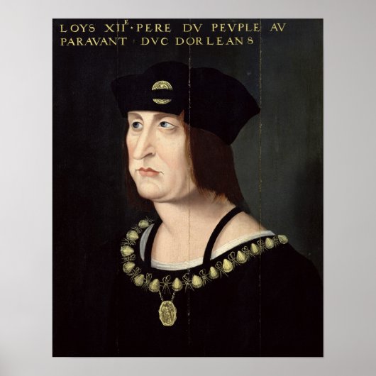 Poster Portrait de Louis XII Roi de France (Devant)