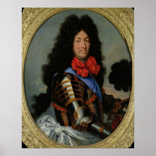 Poster Portrait de Louis XIV