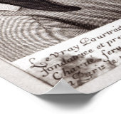 Poster Portrait de Louise de Marillac (Coin)