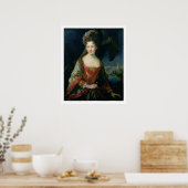 Poster Portrait de Louise-Hippolyte (1687-1731) (Cuisine)