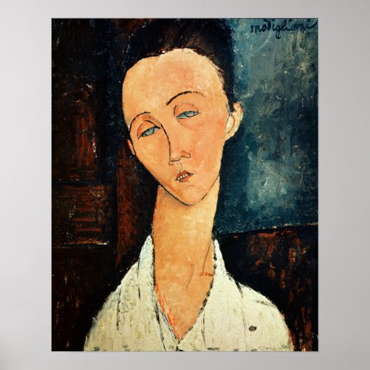 Poster Portrait de Lunia Czechowska, 1918 (Devant)