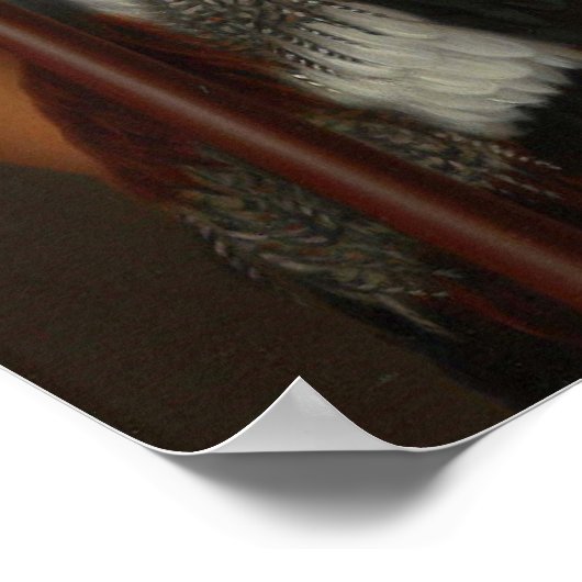 Poster "Portrait de M. Paramena" - G. Lindauer (Coin)