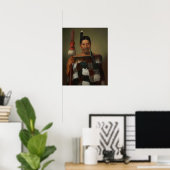 Poster "Portrait de M. Paramena" - G. Lindauer (Bureau à domicile)